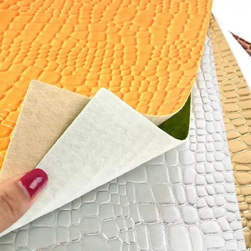 Bee Happy Faux Leather Sheets - Snake Crocodile 8pcs