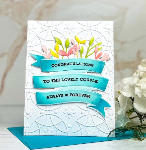 Daisy Tiles 3D Embossing Folder