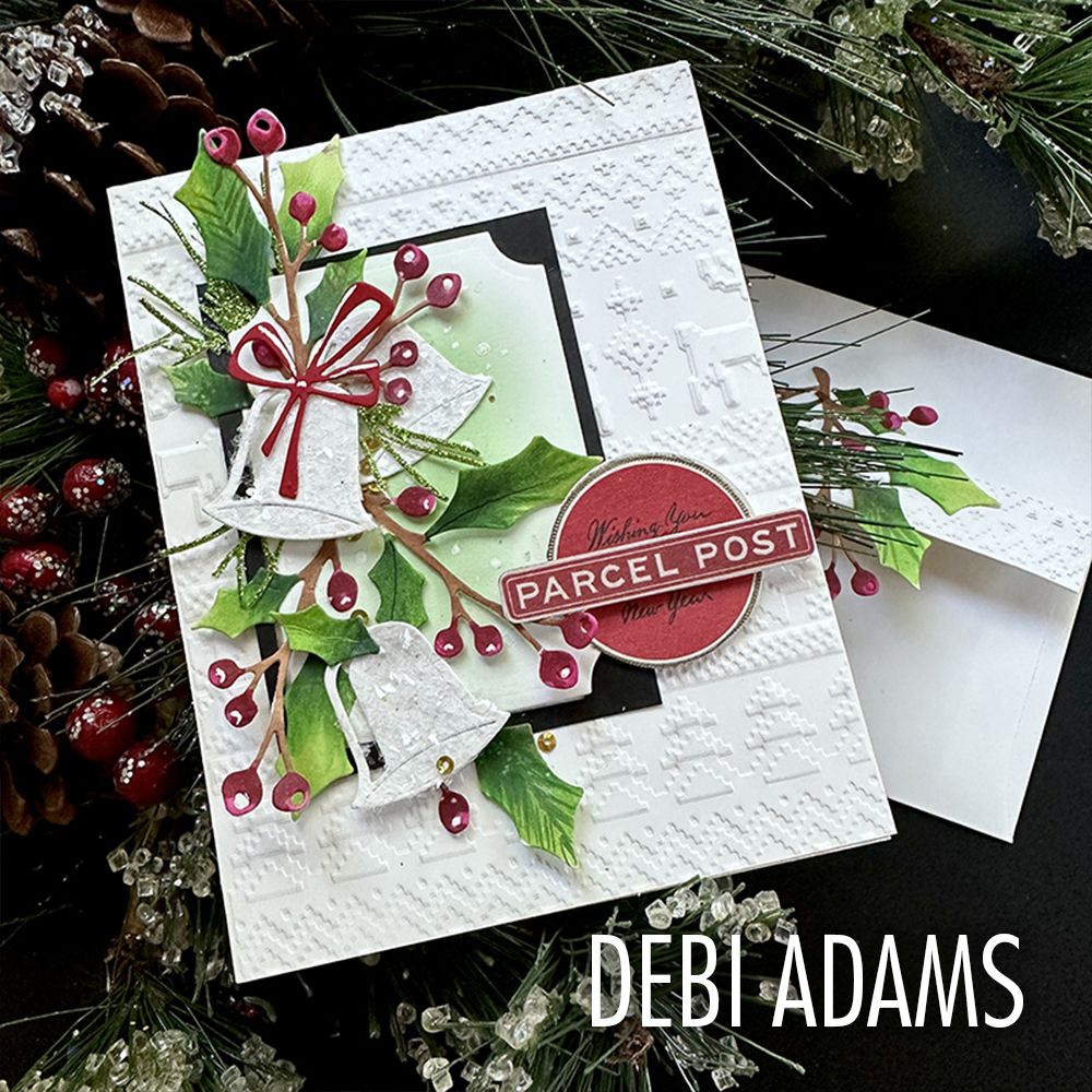 Sizzix Multi-Level Texture Fades Embossing Folder - Holiday Knit by Tim Holtz