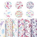 Bee Happy Faux Leather Sheets - Patterned Dinosaurs 6pcs