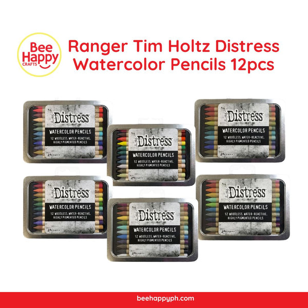 Ranger Tim Holtz Distress Watercolor Pencils 12pcs