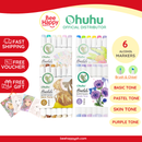 Ohuhu Honolulu Alcohol Markers 6 colors Brush & Chisel Y30-80403-51, Y30-80403-52, Y30-80403-53
