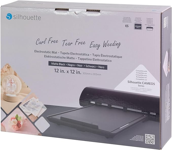 Silhouette Electrostatic Cutting Mat for Cameo 5 and Cameo 5 Plus 12 x 12
