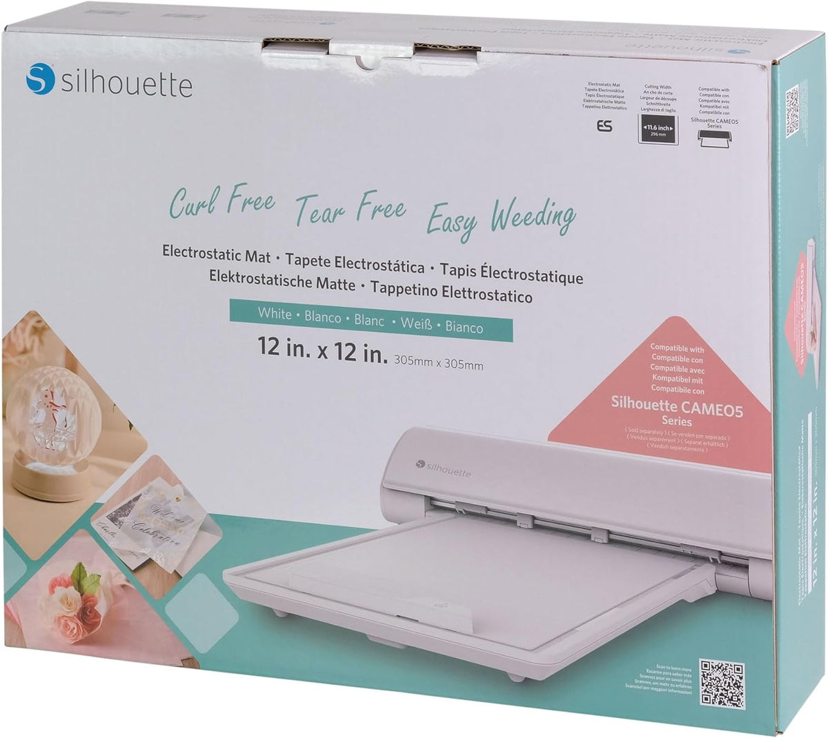 Silhouette Electrostatic Cutting Mat for Cameo 5 and Cameo 5 Plus 12 x 12