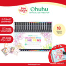 Ohuhu Hana Highway Fineliner Drawing Pens 18 pcs Y30-80600-54