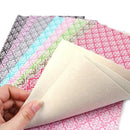 Bee Happy Faux Leather Sheets - Damask