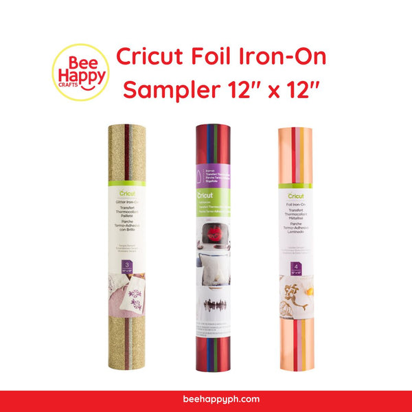 Cricut Foil Iron-On Sampler 12" x 12"