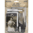 Tim Holtz Idea-Ology Found Relative Vintage Portraits 45/Pcs