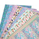 Bee Happy Faux Leather Sheets - Mermaid Fish Scales 9pcs