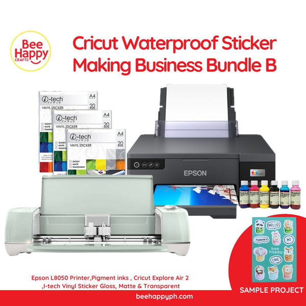 Cricut Waterproof Sticker Making Business Bundle B