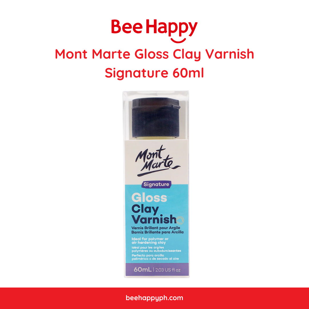 Mont Marte Gloss Clay Varnish Signature 60ml