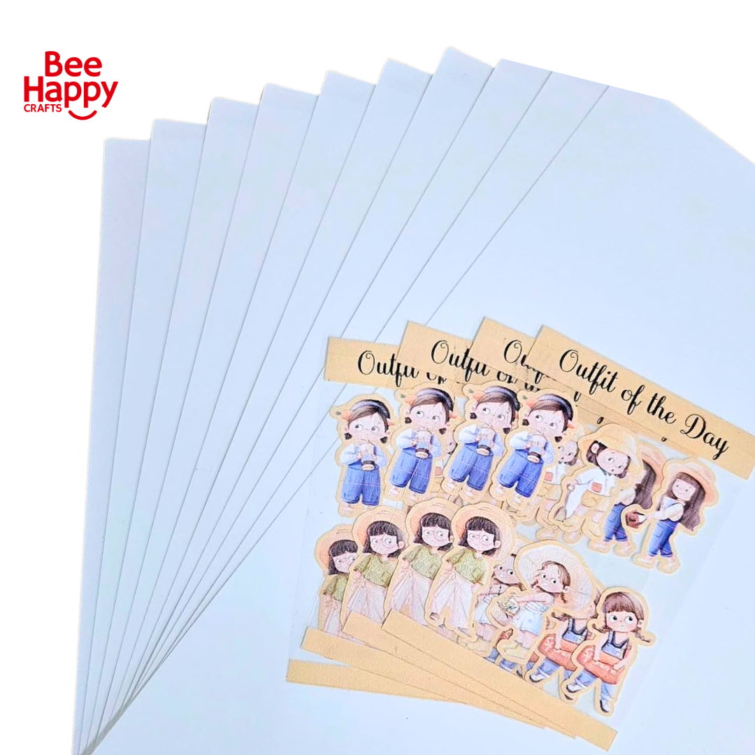 Waterproof Printable Vinyl Sticker A4 (Itech & Bee Happy)