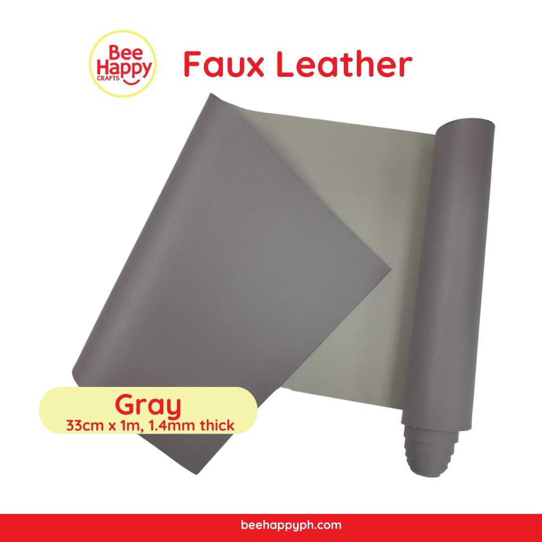 Bee Happy Thick Faux leather 33cm x 1m For Cricut, Silhouette, Sizzix and Brother