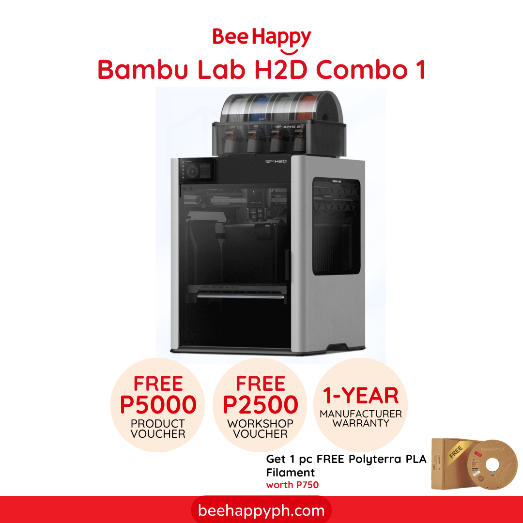 Bambu Lab H2D Combo 1/H2D Combo 2 10watts/Combo 2 40watts 3D Printer (Pre-order 2-3 business days)
