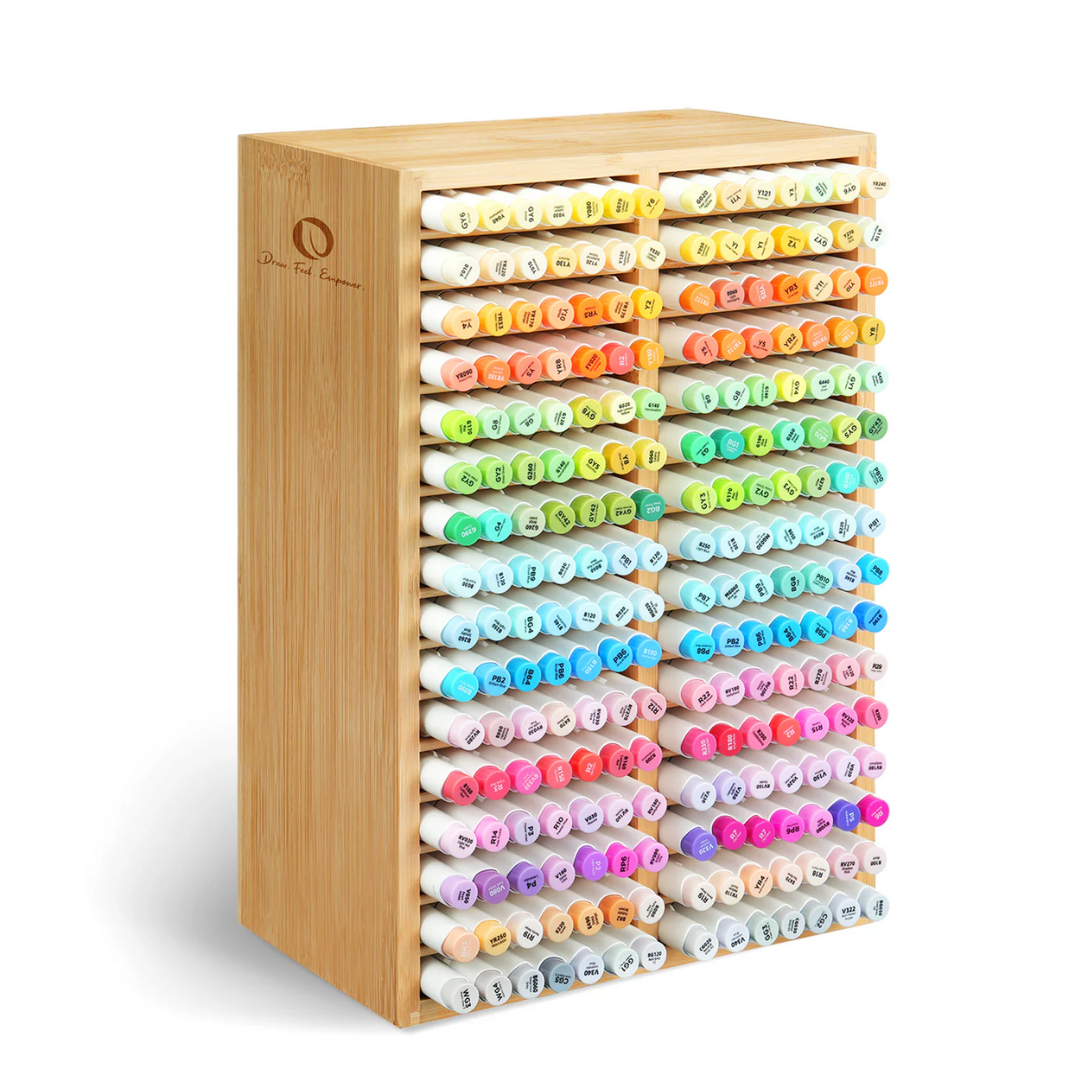 Ohuhu Bamboo Marker Organizer Y30-80500-03,Y30-80500-04 & Y30-80500-08