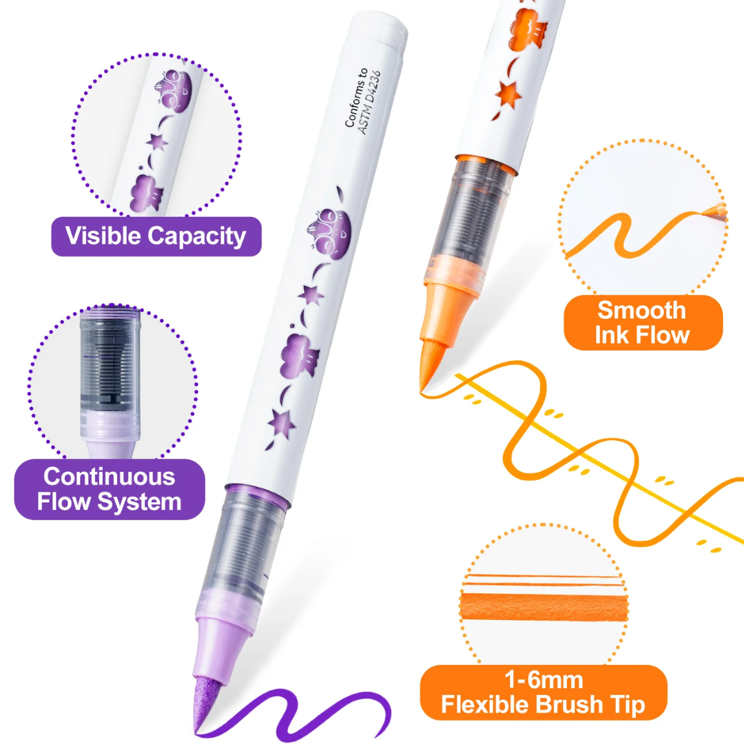 Ohuhu Hilo Series Direct-ink Acrylic Paint Markers