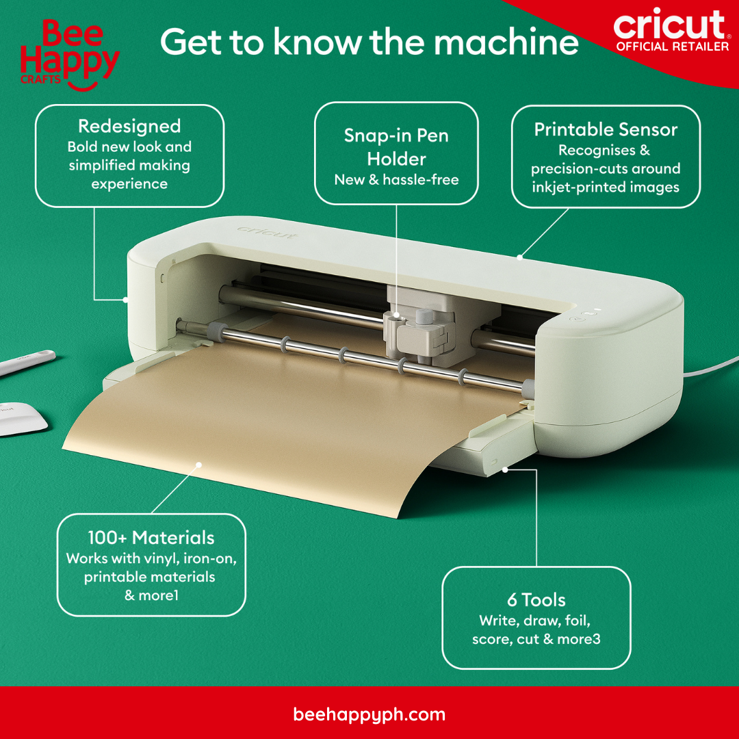 Cricut Explore 5 Essential Bundle Electronic Cutting Machine + Free Workshop