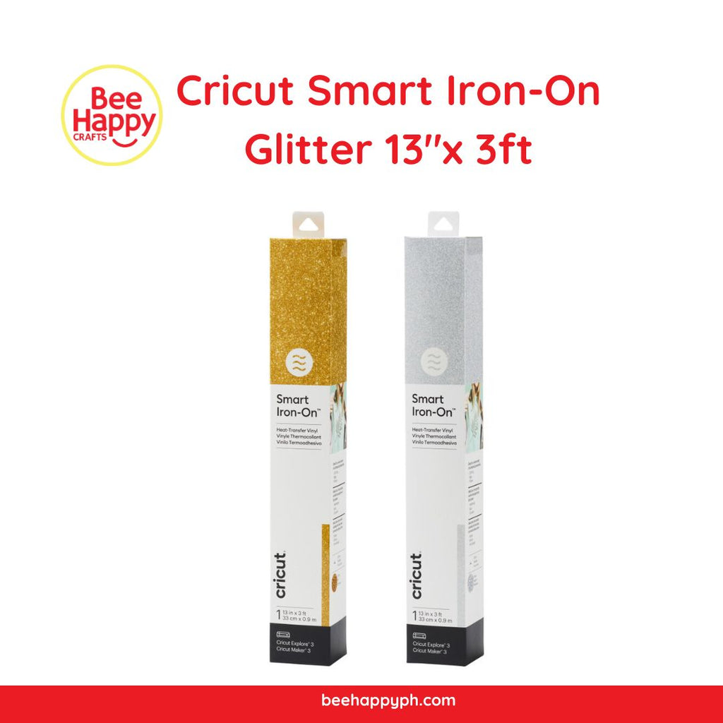 Cricut 3 ft. White Smart Iron-On Glitter