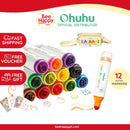 Ohuhu Kainani Stamper Washable Markers 12 Colors Y30-80601-36