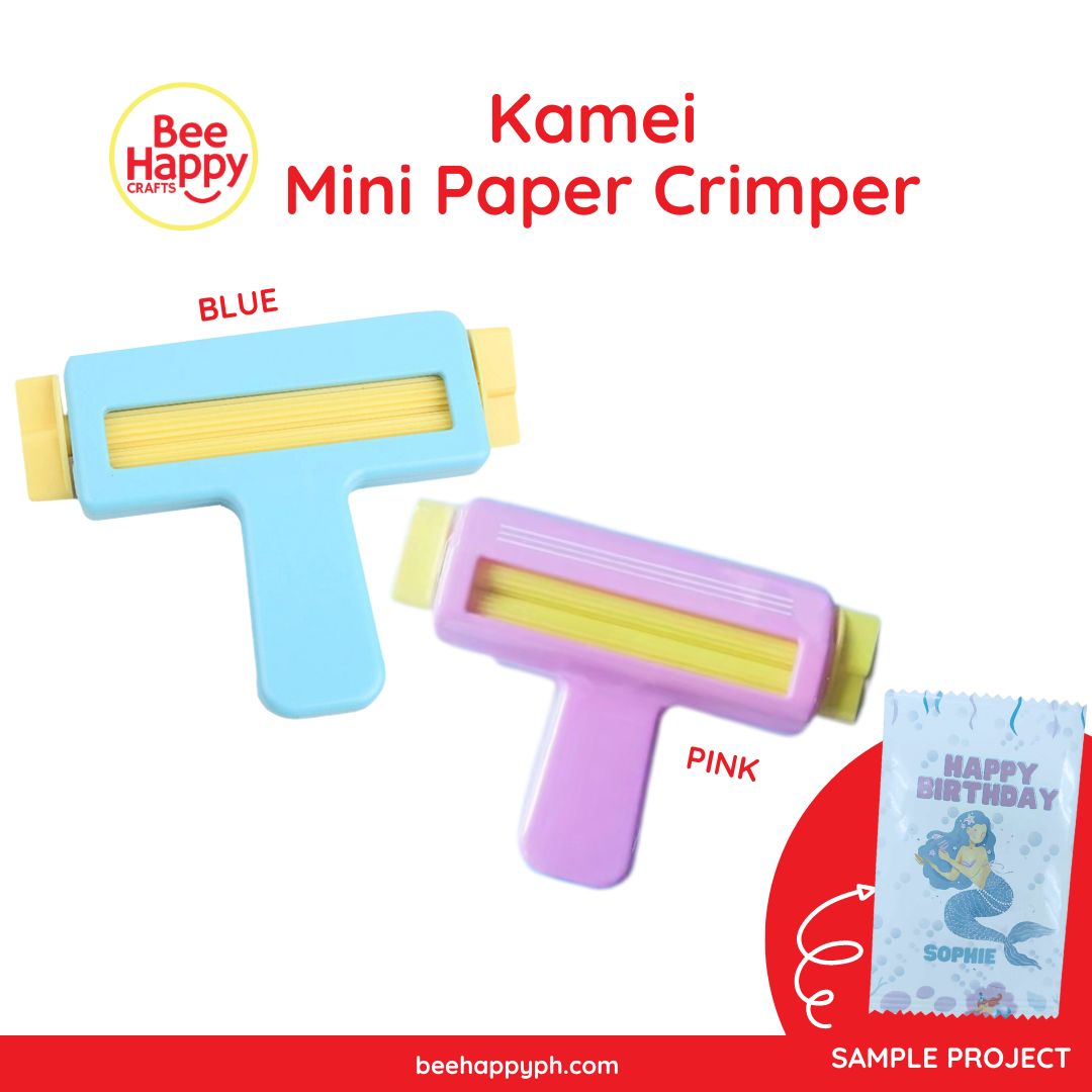 Bee Happy Mini Paper Crimper