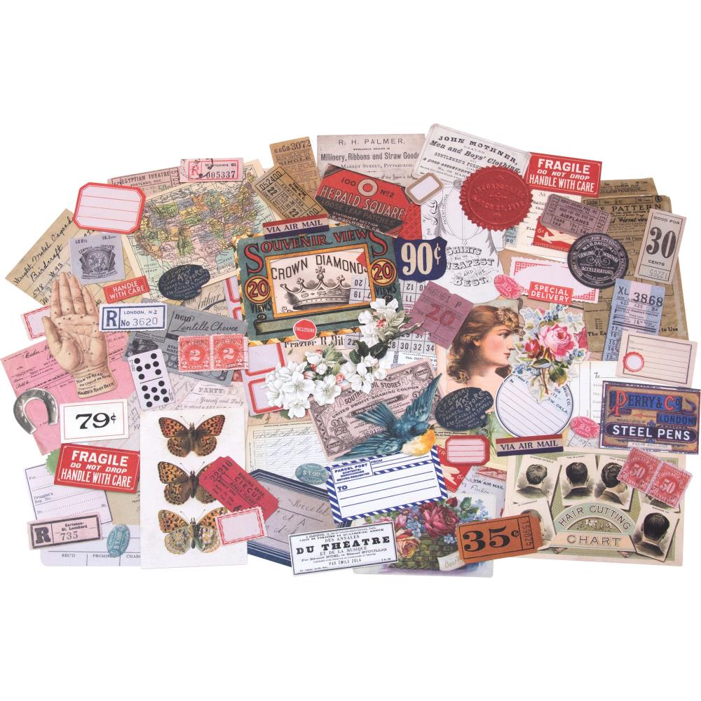 Tim Holtz Idea-Ology Ephemera Pack Keepsakes