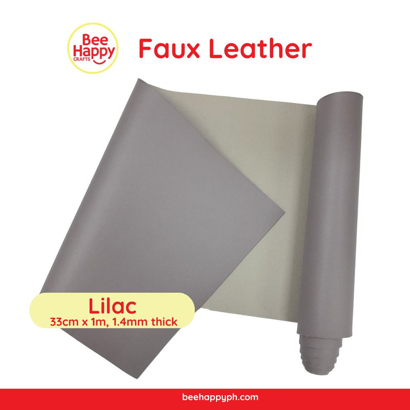 Bee Happy Thick Faux leather 33cm x 1m For Cricut, Silhouette, Sizzix and Brother