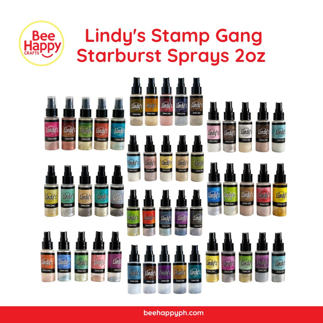 Lindy's Stamp Gang Starburst Sprays 2oz 5/Pkg