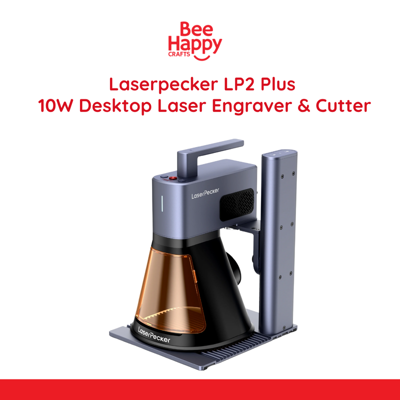 LaserPecker LP2 Plus - 10W Desktop Laser Engraver & Cutter