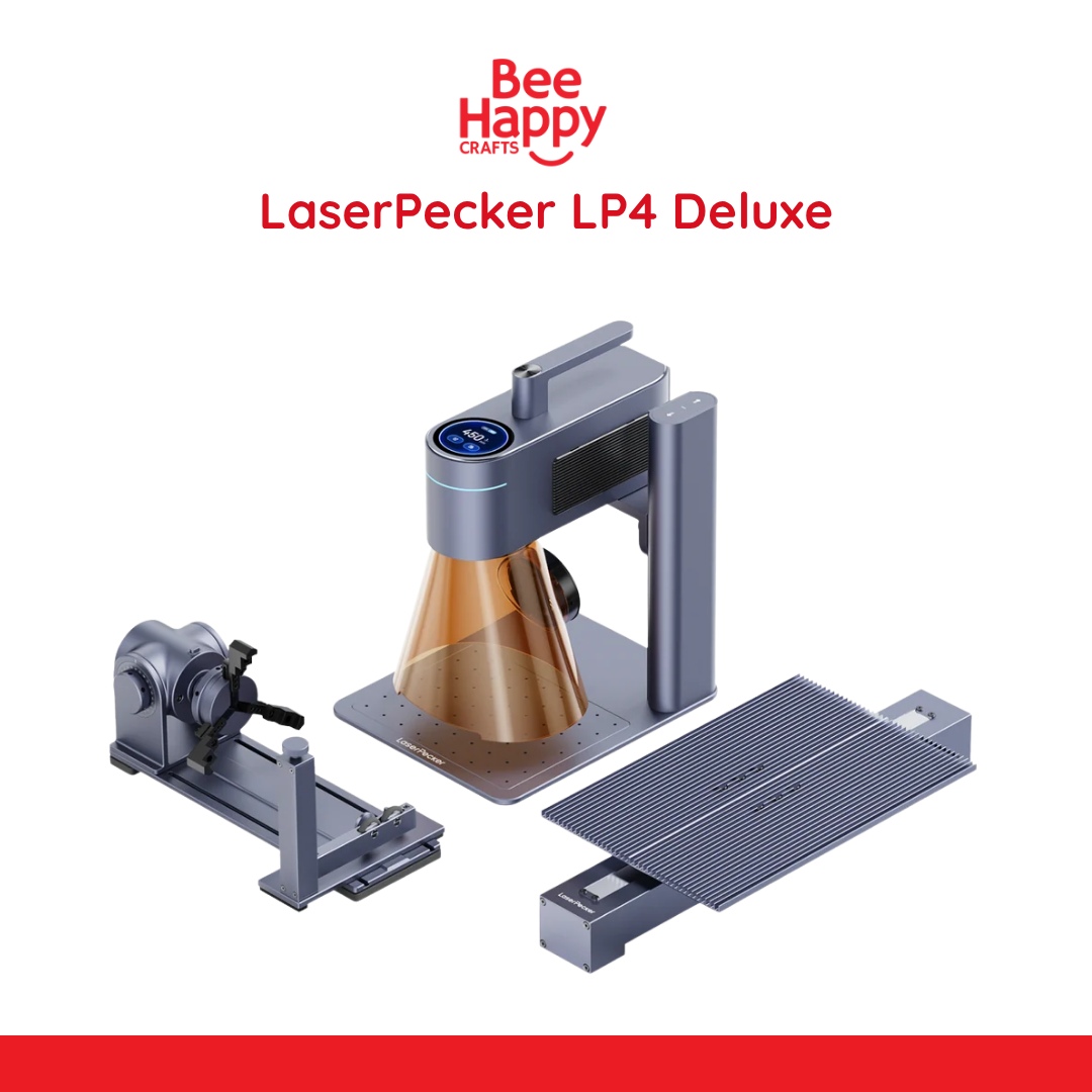 LaserPecker LP4 Basic & LP4 Deluxe - Dual Laser Engraver | Portable Laser Engraving Machine
