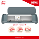 Cricut Maker 4 Sage Electronic Cutting Machine + Free Workshop