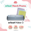 Cricut Maker 3 Electronic Cutting Machine + Free Workshop