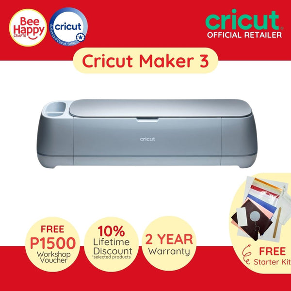 Cricut Maker 3 Electronic Cutting Machine + Free Workshop