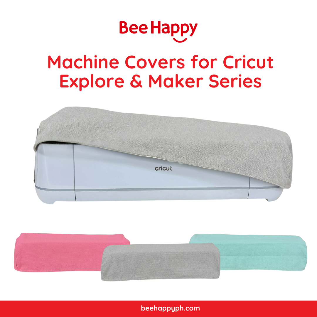 Bee Happy Machine Covers for Cricut, Silhouette, Brother and Epson