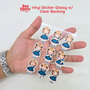 Waterproof Printable Vinyl Sticker A4 (Itech & Bee Happy)