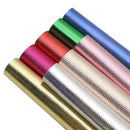 Bee Happy Faux Leather Sheets - Solid Metallic 8pcs