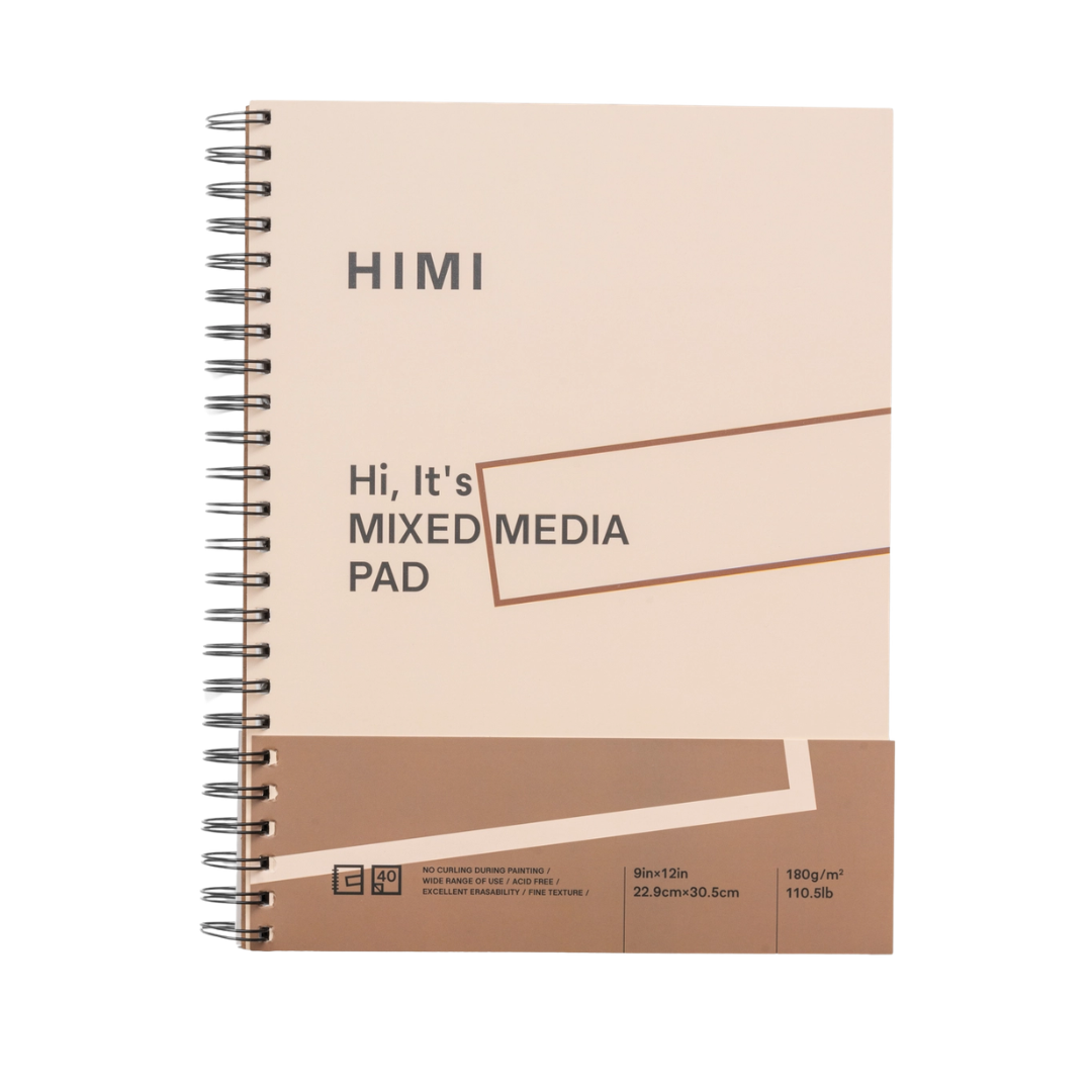 Miya Himi Mixed Media Pad 9 x 12” 180 gsm 40 pages