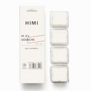 Miya Himi Gouache Refill Jelly cup 30g 4pack-  Titanium White
