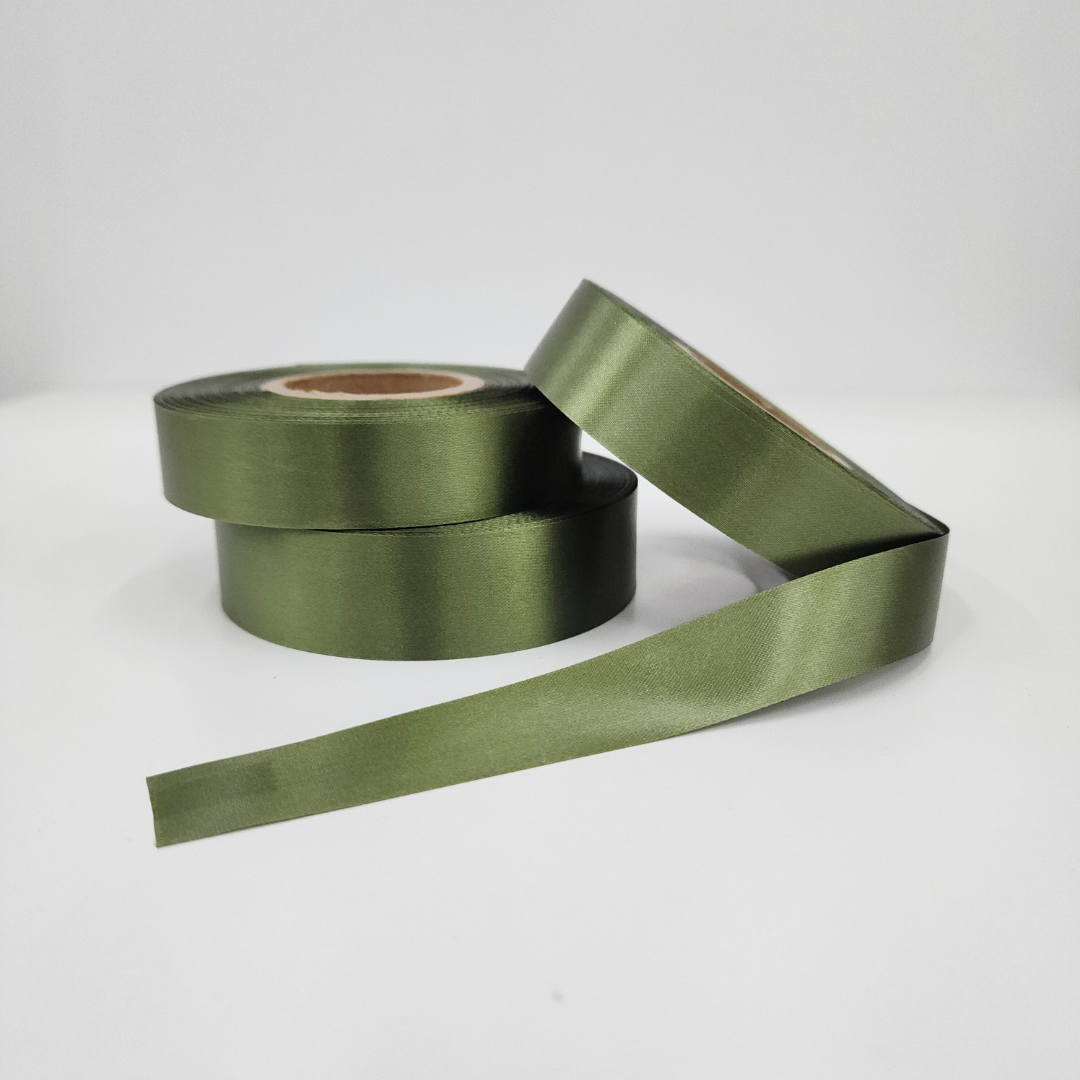 Bee Happy Premium Satin Ribbon Roll – 50 Meters (15mm / 20mm / 25mm)