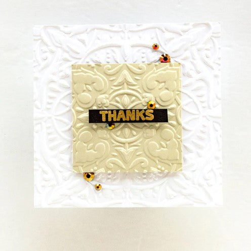 Motif Tile 3D Embossing Folder