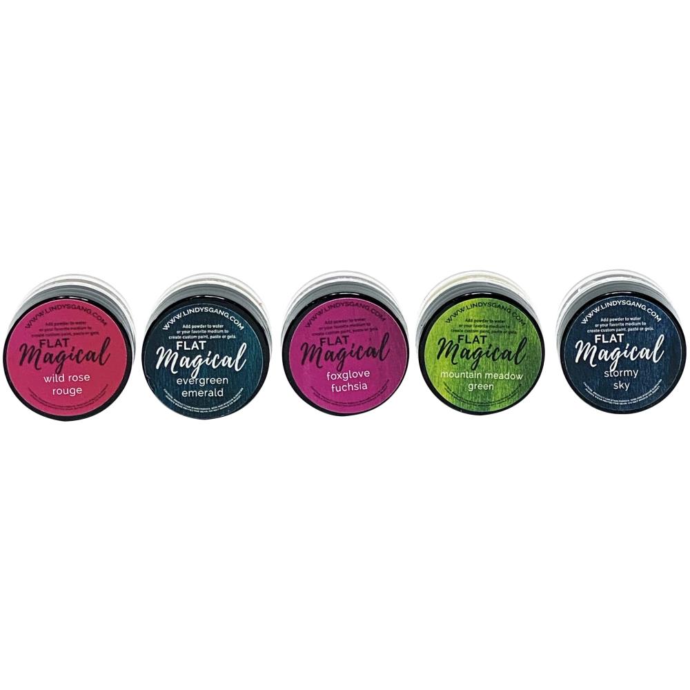 Lindy's Stamp Gang Flat Magical Shaker Painters Set 5pcs