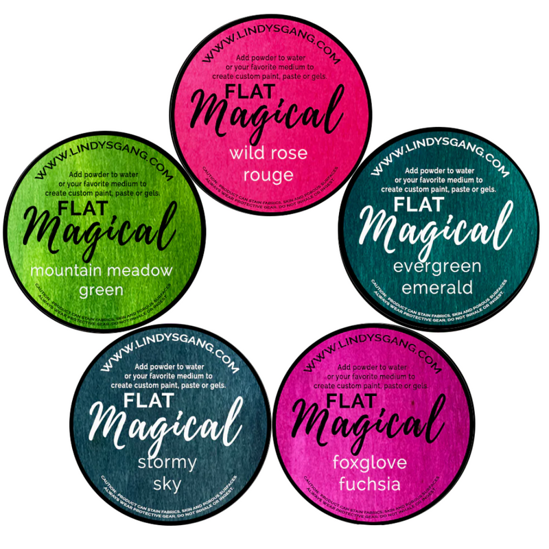 Lindy's Stamp Gang Flat Magical Shaker Painters Set 5/pcs