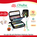 Ohuhu Nahuku Acrylic Brush Markers 24,48 & 72 Colors Y30-80601-46, Y30-80601-84,Y30-80602-14