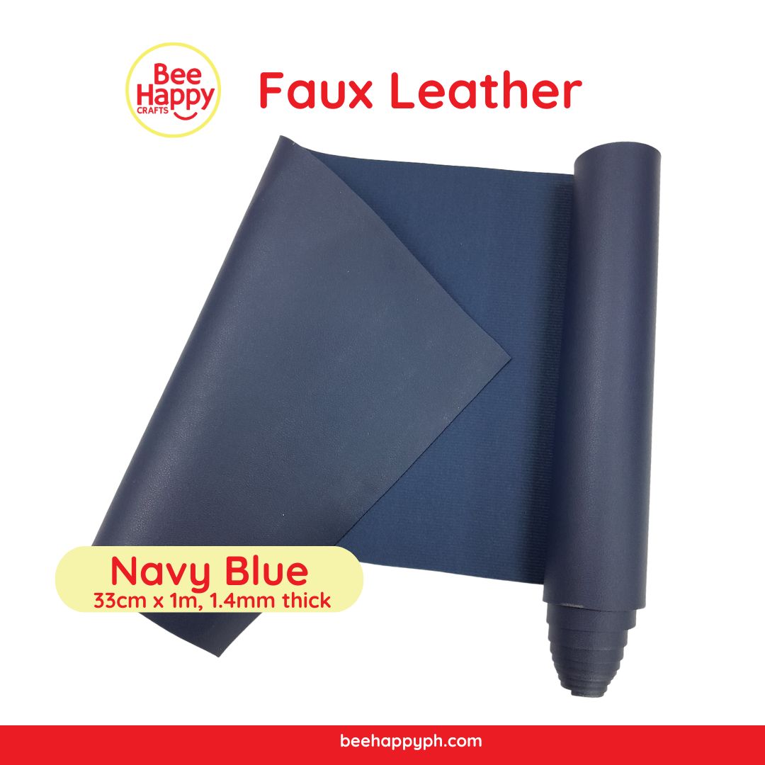 Bee Happy Thick Faux leather 33cm x 1m For Cricut, Silhouette, Sizzix and Brother