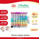 Ohuhu Oahu 60 Basic Colors Dual Tips Alcohol Art Markers Fine & Chisel Y30-80405-01