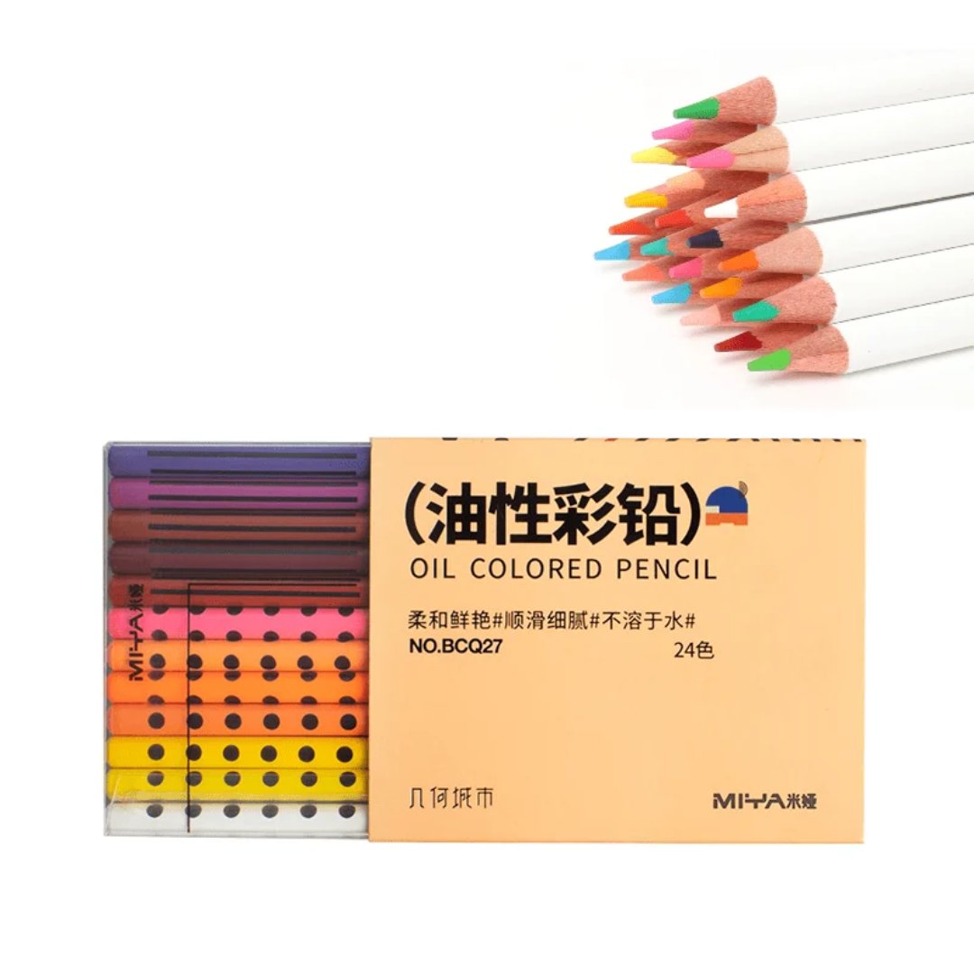 MIYA HIMI Oil Colored Pencil Set