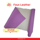 Bee Happy Thin Faux leather 33cm x 1m For Cricut, Silhouette, Sizzix and Brother