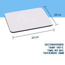 Bee Happy Sublimation Mouse Pad 3mm 18cm x 22cm (10pcs)