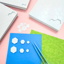 Bee Happy Adhesive Foam Dots / Dimensional Foam Double Adhesives 2mm (5 Sheets)