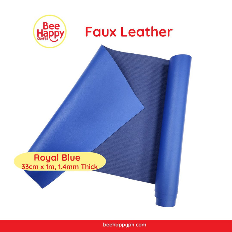 Bee Happy Thick Faux leather 33cm x 1m For Cricut, Silhouette, Sizzix and Brother