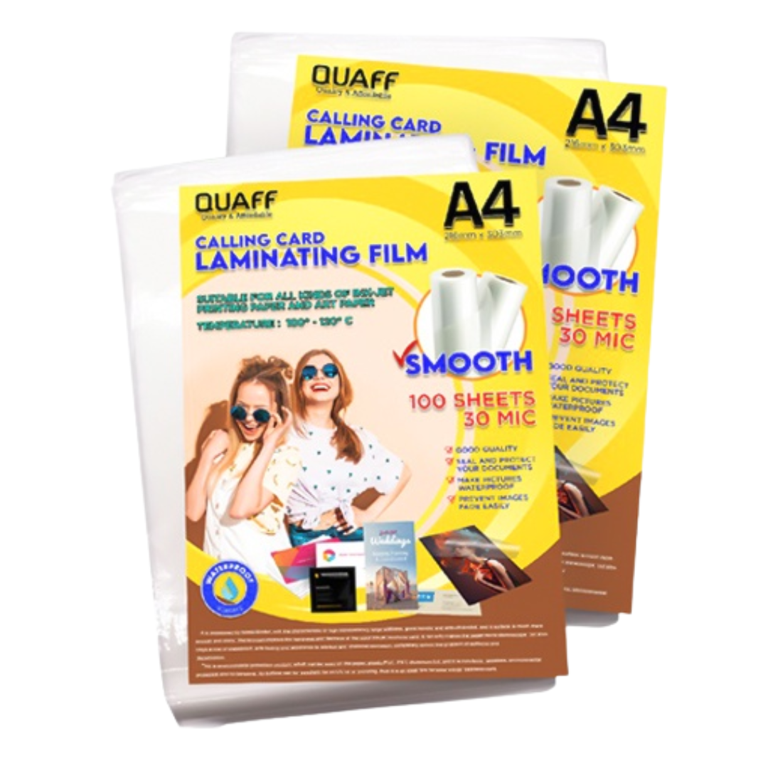 Quaff Calling Card Laminating Sheet (100sheets)